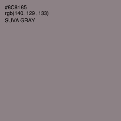 #8C8185 - Suva Gray Color Image